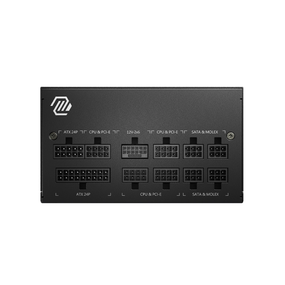 MSI MAG A850GL PCIE5 850w 80 Plus Gold Desktop Power Supply view 3